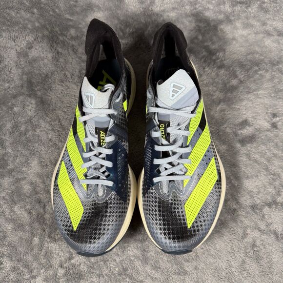 Adidas AdiZero Takumi 9 Running Shoes Blue Lucid Lemon IG3133 Men’s Size 5.5 main image 6